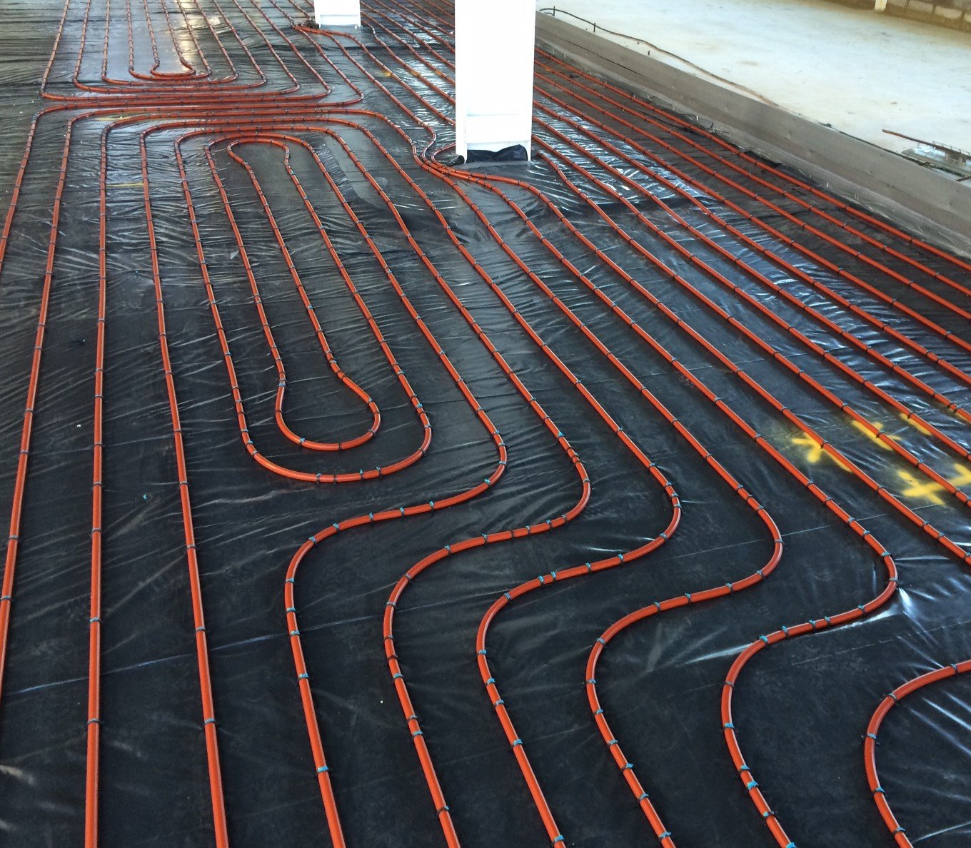 Underfloor deals heating system